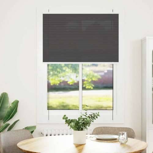 Plisirana roleta crna 100x150 cm širina tkanine 99,4 cm - Crna 100 x 150 cm Cijena