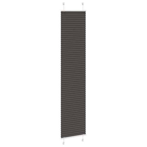 Plisirana roleta crna 40x200 cm širina tkanine 39,4 cm - Crna 40 x 200 cm Cijena