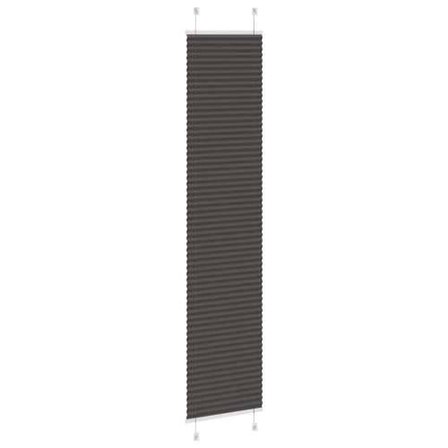 Plisirana roleta crna 40x200 cm širina tkanine 39,4 cm - Crna 40 x 200 cm Cijena