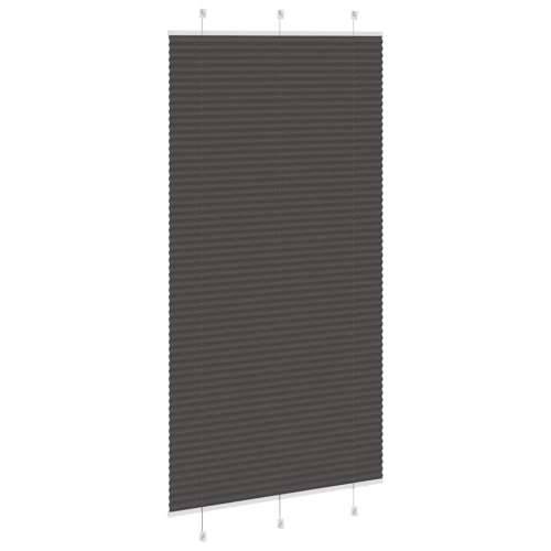 Plisirana roleta crna 100x200 cm širina tkanine 99,4 cm - Crna 100 x 200 cm Cijena