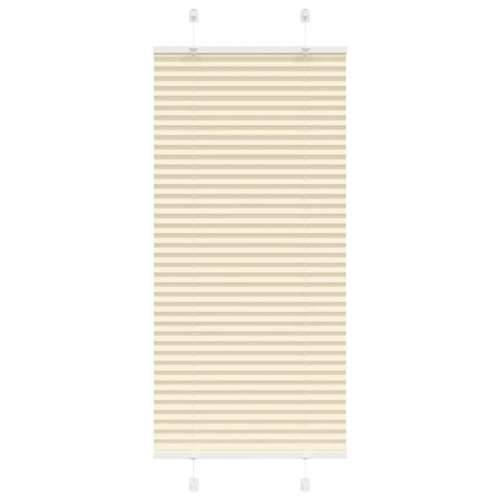 Plisirana roleta krem 65x100 cm širina tkanine 64,4 cm - Krema 65 x 100 cm Cijena