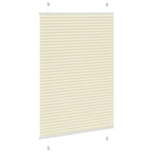 Plisirana roleta krem 100x100 cm širina tkanine 99,4 cm - Krema 100 x 100 cm Cijena