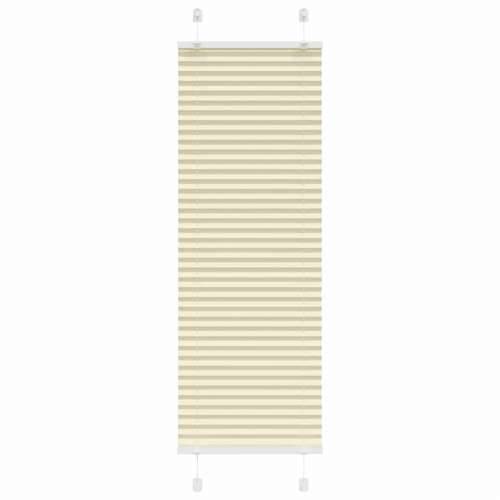 Plisirana roleta krem 45x150 cm širina tkanine 44,4 cm - Krema 45 x 150 cm Cijena
