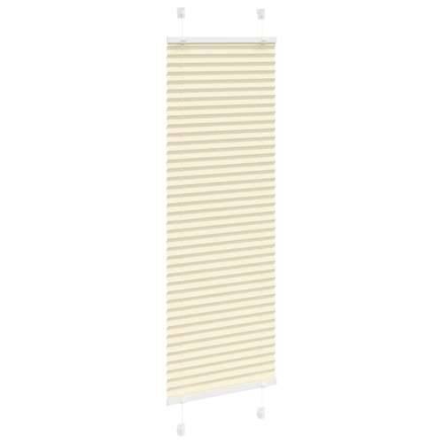 Plisirana roleta krem 45x150 cm širina tkanine 44,4 cm - Krema 45 x 150 cm Cijena