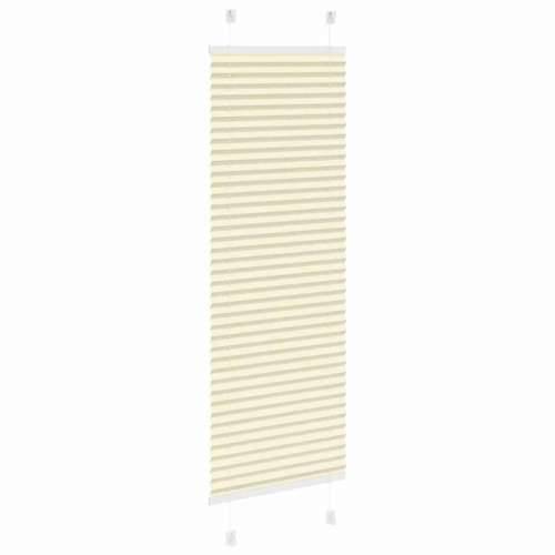 Plisirana roleta krem 45x150 cm širina tkanine 44,4 cm - Krema 45 x 150 cm Cijena