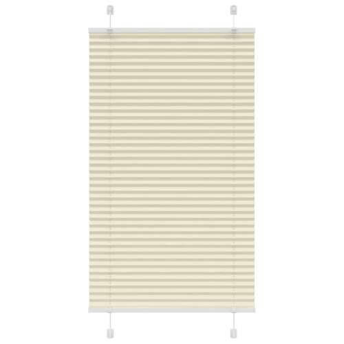 Plisirana roleta krem 75x150 cm širina tkanine 74,4 cm - Krema 75 x 150 cm Cijena