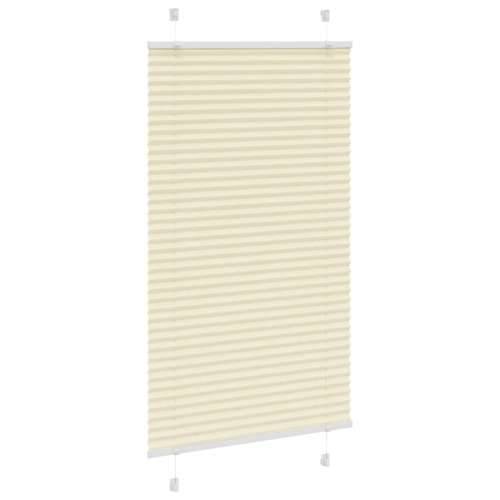 Plisirana roleta krem 75x150 cm širina tkanine 74,4 cm - Krema 75 x 150 cm Cijena