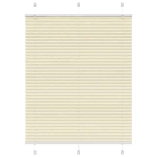 Plisirana roleta krem 110x150 cm širina tkanine 109,4 cm - Krema 110 x 150 cm Cijena