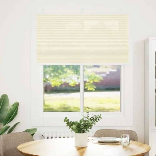 Plisirana roleta krem 110x150 cm širina tkanine 109,4 cm - Krema 110 x 150 cm Cijena