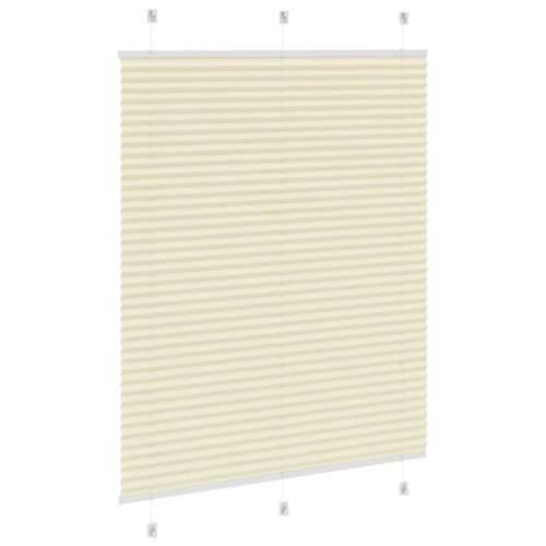 Plisirana roleta krem 110x150 cm širina tkanine 109,4 cm - Krema 110 x 150 cm Cijena