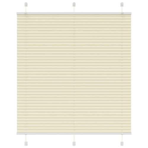 Plisirana roleta krem 120x150 cm širina tkanine 119,4 cm - Krema 120 x 150 cm Cijena