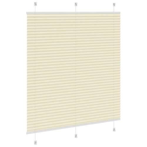 Plisirana roleta krem 120x150 cm širina tkanine 119,4 cm - Krema 120 x 150 cm Cijena