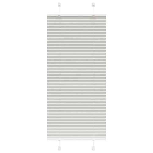 Plisirana roleta svijetlosiva 55x100 cm širina tkanine 54,4 cm - Svjetlosiva 55 x 100 cm Cijena