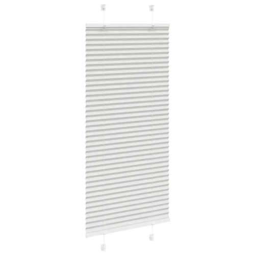 Plisirana roleta svijetlosiva 55x100 cm širina tkanine 54,4 cm - Svjetlosiva 55 x 100 cm Cijena
