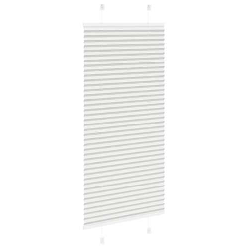 Plisirana roleta svijetlosiva 55x100 cm širina tkanine 54,4 cm - Svjetlosiva 55 x 100 cm Cijena