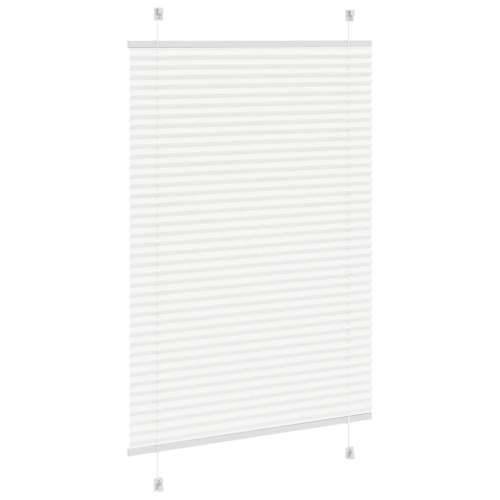 Plisirana roleta bijela 95x150 cm širina tkanine 94,4 cm - Bijela 95 x 150 cm Cijena