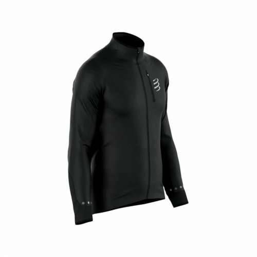 Muška Sportska Jakna Compressport Hurricane indproof Crna Cijena