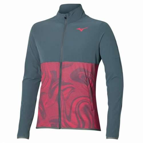 Muška Sportska Jakna Mizuno Charge Printed Siva Cijena
