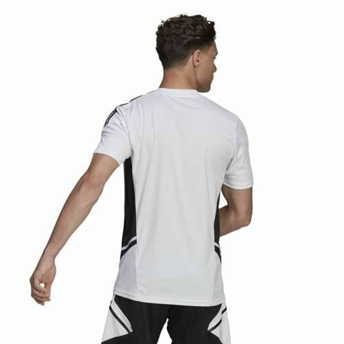 Muški Nogometni Dres Kratkih Rukava Adidas Con22 Bijela Cijena