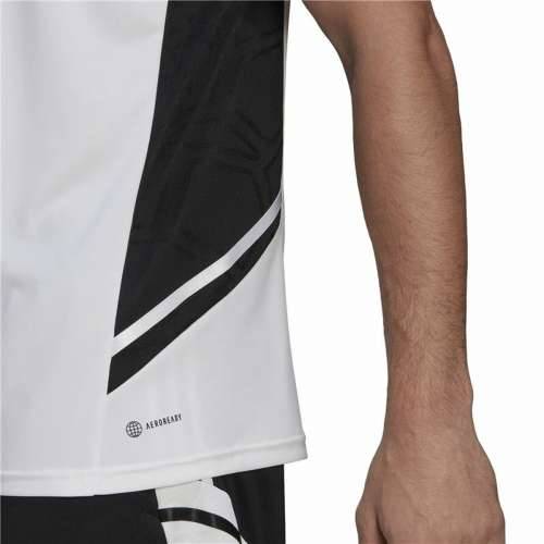 Muški Nogometni Dres Kratkih Rukava Adidas Con22 Bijela Cijena