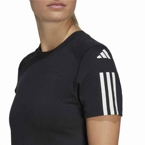 Ženska Majica Kratkih Rukava Adidas Powerreact Crna Cijena