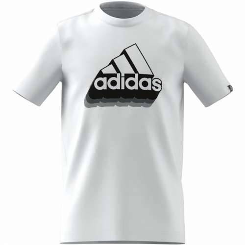 Dječja Majica Kratkih Rukava Adidas B Bos Retro Bijela Cijena