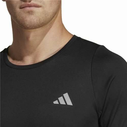 Muška Majica Kratkih Rukava Adidas Run Icons 3S T Crna Cijena