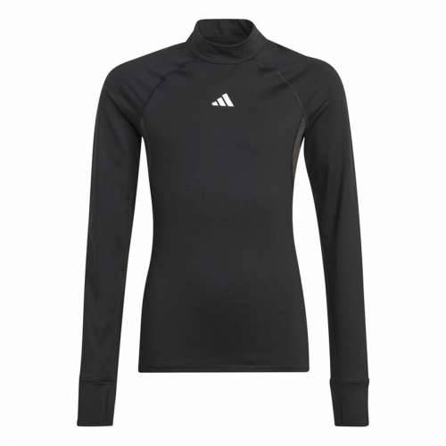 Dječja Majica Dugih Rukava Adidas U Tf Wa Ls Crna Cijena