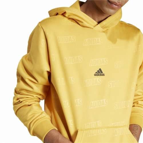 Muška Majica s Kapuljačom Adidas Bl Hd Q4 Rumena Cijena