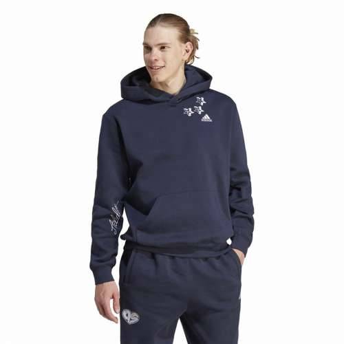 Muška Majica s Kapuljačom Adidas Bl Fl Hd Q3 Fl Plava Mornarsko plava Cijena