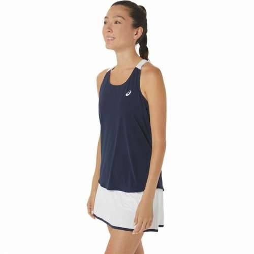 Sportska Majica Kratkih Rukava Asics Court Plava Tamno plava tenis Cijena