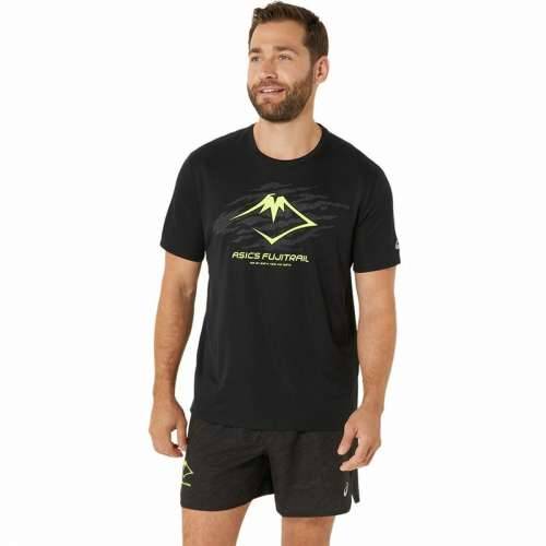 Muška Majica Kratkih Rukava Asics Fujitrail Logo Ss Top Crna Cijena