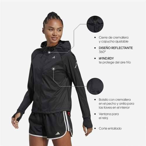 Sportska Jakna Adidas Fast Crna Cijena