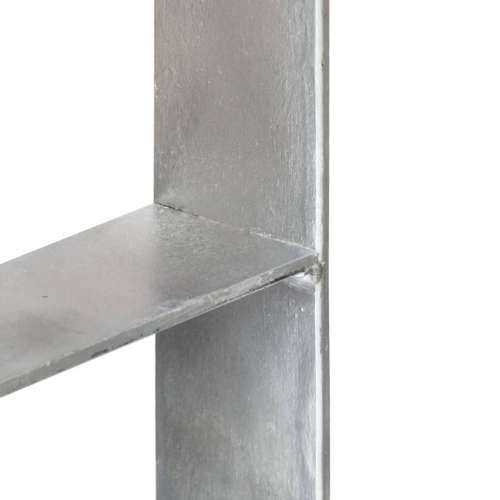 Sidra za ogradu 6 kom srebrna 9 x 6 x 60 cm pocinčani čelik - 9 x 6 x 60 cm 6 Cijena