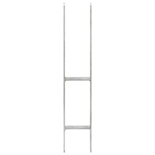 Sidra za ogradu 6 kom srebrna 10 x 6 x 60 cm pocinčani čelik - 10 x 6 x 60 cm 6 Cijena