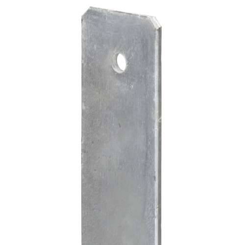 Sidra za ogradu 6 kom srebrna 12 x 6 x 60 cm pocinčani čelik 12 x 6 x 60 cm 6 Cijena