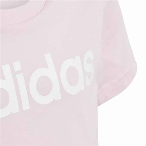 Dječje Majica Kratkih Rukava Adidas G Lin T Roza Cijena