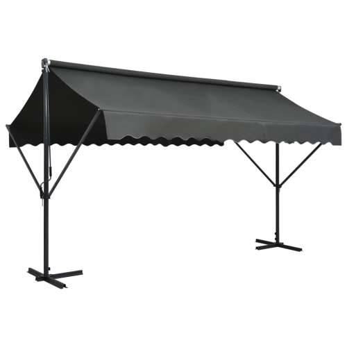 Samostojeća tenda 400 x 300 cm antracit Antracit 4 x 3 m 1 Cijena