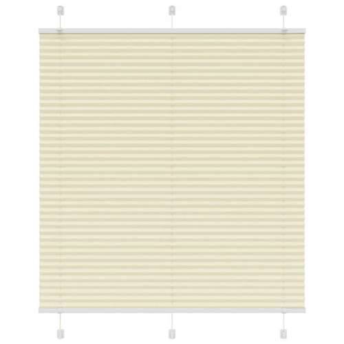 Plisirana roleta krem 115x100 cm širina tkanine 114,4 cm - Krema 115 x 100 cm Cijena