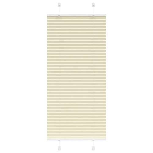 Plisirana roleta krem 65x150 cm širina tkanine 64,4 cm - Krema 65 x 150 cm Cijena