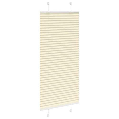 Plisirana roleta krem 65x150 cm širina tkanine 64,4 cm - Krema 65 x 150 cm Cijena