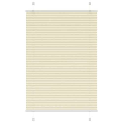 Plisirana roleta krem 90x150 cm širina tkanine 89,4 cm - Krema 90 x 150 cm Cijena