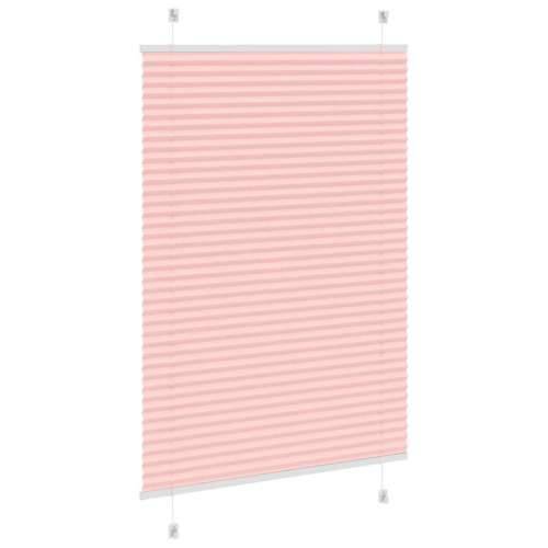 Plisirana roleta ružičasta 95x150 cm širina tkanine 94,4 cm - Ružičasta 95 x 150 cm Cijena