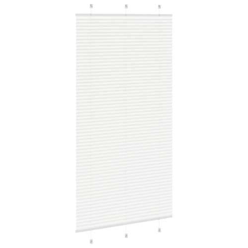 Plisirana roleta bijela 110x200 cm širina tkanine 109,4 cm - Bijela 110 x 200 cm Cijena
