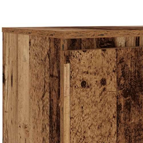 TV ormarić LED boja drva 140x40x35,5 cm konstruirano drvo - Staro drvo 140 x 40 x 36 cm 1 Cijena