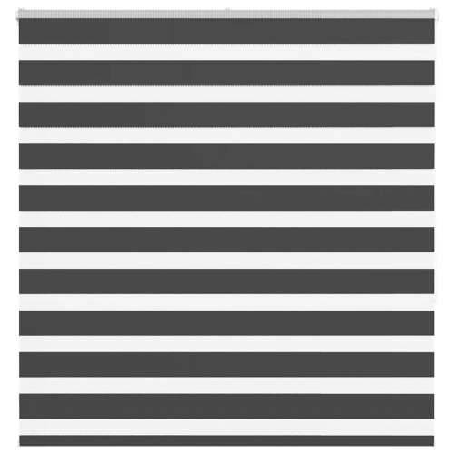 Zavjesa zebra crna 150x150 cm širina tkanine 145,9 cm poliester - Crna 150 x 150 cm Cijena