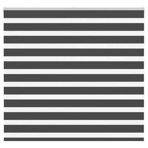 Zavjesa zebra crna 160x150 cm širina tkanine 155,9 cm poliester - Crna 160 x 150 cm Cijena