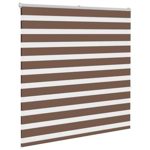 Zavjesa zebra 150x150 cm širina tkanine 145,9 cm poliester - Smeđa 150 x 150 cm Cijena