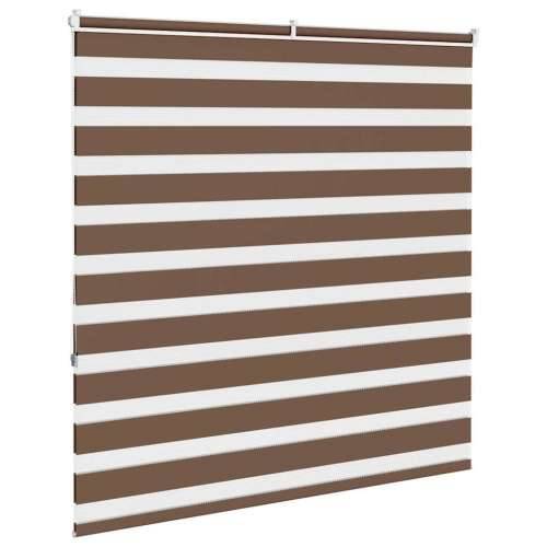 Zavjesa zebra 150x150 cm širina tkanine 145,9 cm poliester - Smeđa 150 x 150 cm Cijena