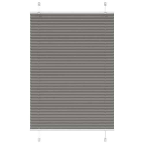 Plisirana roleta antracit 100x100 cm širina tkanine 99,4 cm - Antracit 100 x 100 cm Cijena